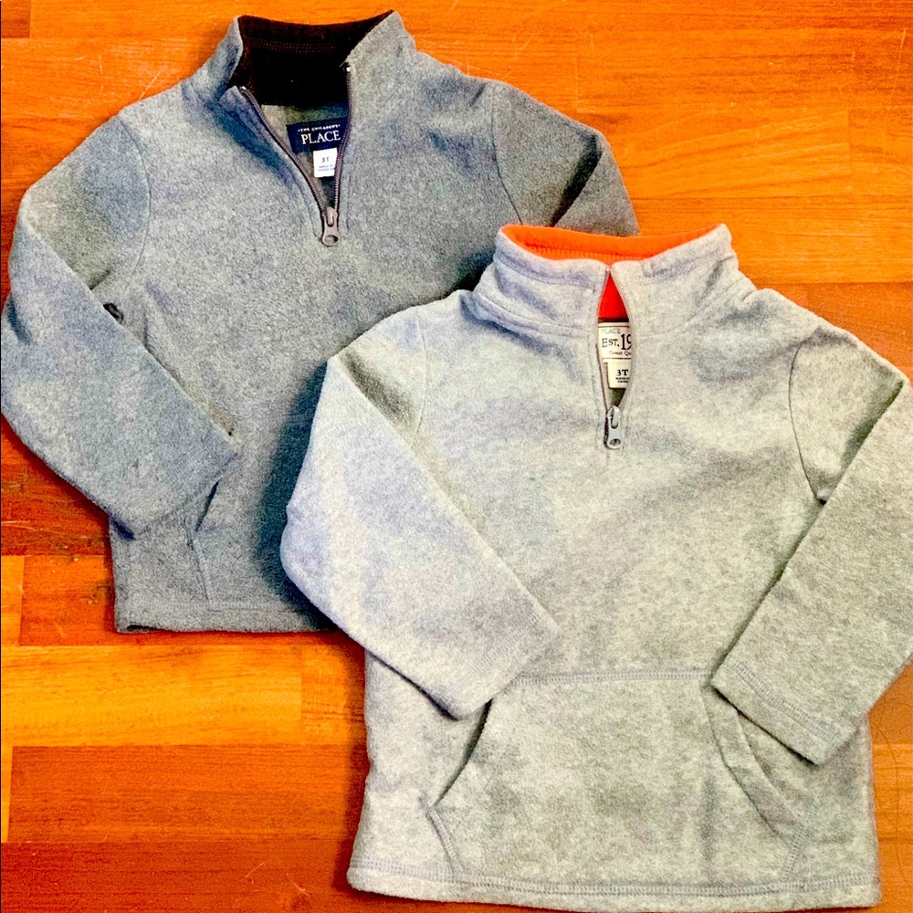 Boy’s Half Zip Fleece Pullovers